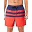Navy Red Stripes Navy Red Stripes