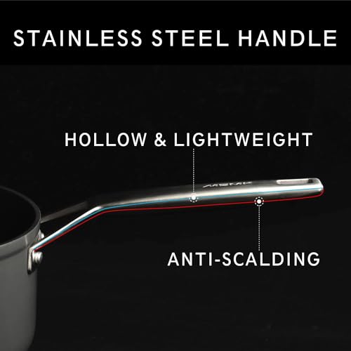 Msmk 1.5 Quart Saucepan With Lid, Burnt Also Non Stick, Induction thumb #6