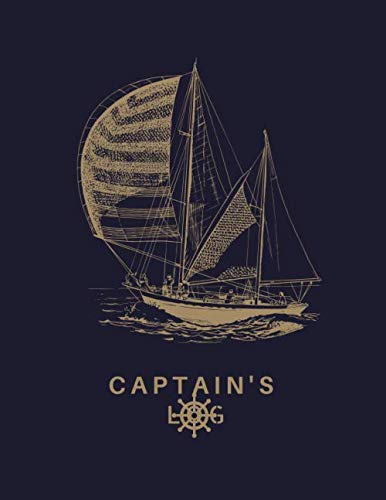 Captain's Log: Sea Ocean Maritime Nautical Captain Journal Ship Vessel ...