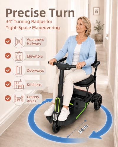 LADYROAD Iris 3 Lightweight 3-Wheel Scooter