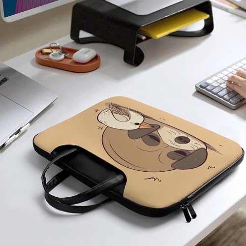Bolso bandolera para laptop 17" impermeable estilo Perro y Pájaro miniatura 7