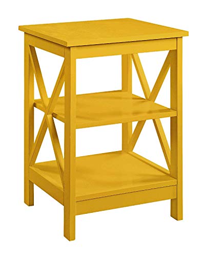 Convenience Concepts Oxford End Table, Yellow