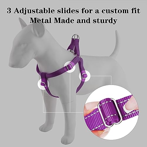 Plutus Pet Step In Dog Harness, Reflective, Adjustable, and Secure with Metal Buckles, Easy Walk Dog Harness for Puppy Small - Image 3