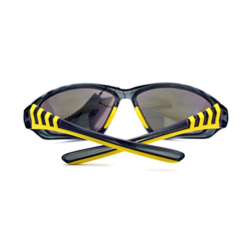 JuicyOrange Xloop Sports Sunglasses Oval Wrap Around Unisex Frame Rubber Nose4