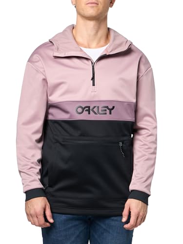 Image of Oakley Men's Thermonuclear Protection Nose Grab Softshell Hoodie