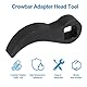 Brechstange Adapter, Crowbar Adapter, Stemmhebel Crowbar Tool, Brecheisenadapter Verstellbarem Kopf, Brechstange Schraubenschlüssel, Hebeleisen Pry Bar Adapter Fit 1/2 Knarre Ratschenschlüssel