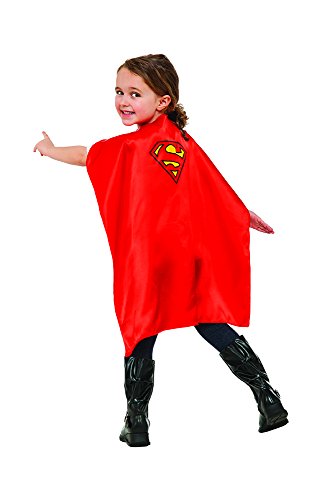 Rubies Capa de Superman para niños y niñas, Color Rojo, Licencia