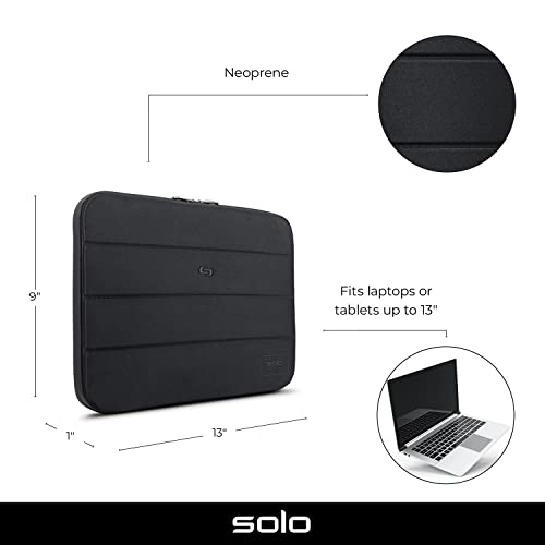 Solo New York Bond Laptop/Ipad Pro Sleeve, 13.3 Inch #TOP1