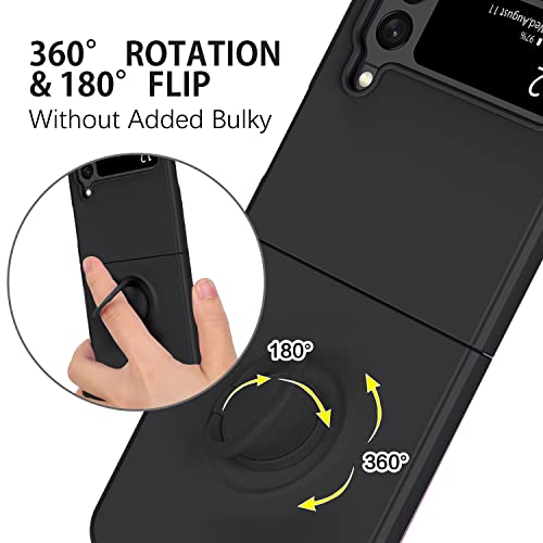Carcasa Samsung Z Flip 4 con anillo para ver vídeos cómodamente 5