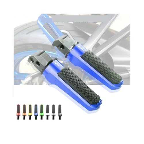 Pédales Cale Pied Moto CNC Repose-Pieds Finition Premium