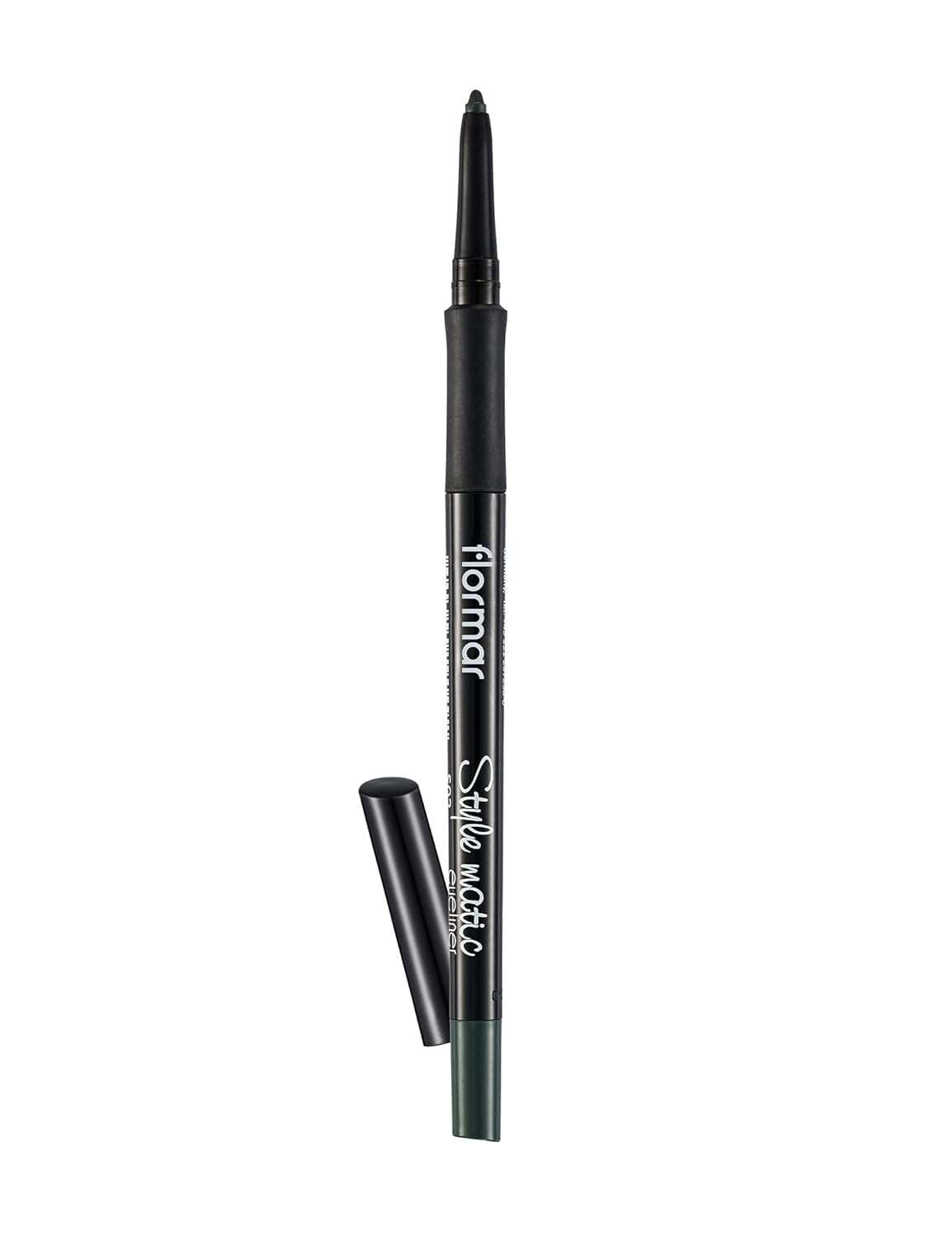 Flormar Style Matic Eyeliner Pencil – S08 Serious Green – Intensiver wasserfester Matte-Eyeliner