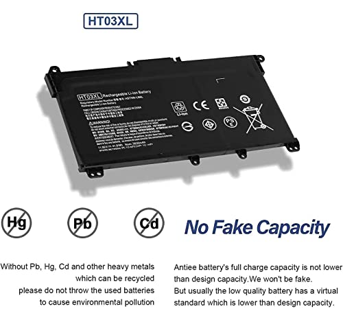 WISTAR HT03XL HTO3XL L11119-855 L11421-1C1 L11421-1C2 L11421-2C1 L11421-2C2 L11421-2C3 L11421-2D1 L11421-2D2 L11421-421 Laptop Battery - Image 3
