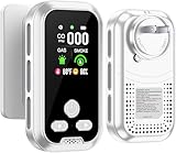 5IN1 Plug in Carbon Monoxide Detector &Smoke & Combustible Natural Gas Alarm Combination 200OmAh Builti-in Backup Battery HD Screen [Smoke CO Gas Temp Humidity Sensor] for Home Indoor