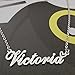 RONKAHSHOW Luke Custom Pendant Name Necklace Customized Personalized with Heart Necklace Best Gift for Women New Year Birthday Mother’s day Christmas wedding Party S