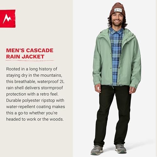 Image of MARMOT Men's Cascade Durable & Waterproof Rain Jacket