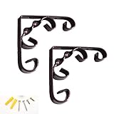 Kreative Jahrgang dekorativer Wandrahmen, einzigartiges Design, einfache und elegante Erscheinung, fügen elegante und angenehme Atmosphäre zu Ihrem Leben zu Hause.Kann platzsparend und kann auch als Wanddekoration verwendet werden.Geeignet für verschiedene Arten von zu Hause.