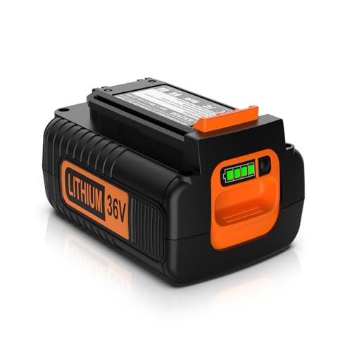 ENERGUP 36V 2500mAh Batterie de Rechange pour Black et Decker Batterie 36V LBX2040 BL20362 BL2536 LBXR36 LBXR2036 LBX36 LBX1540 LBX2540 LST540
