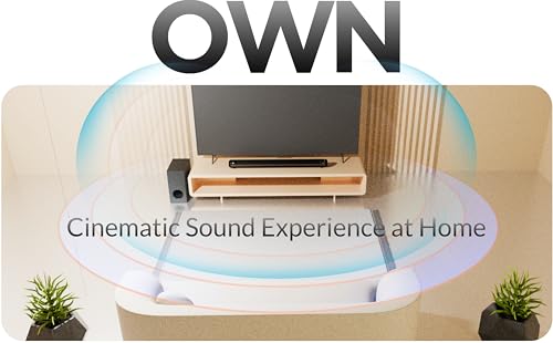 Image of AKAI Soundbar Home Theatre 100W with Remote - 1 Year Warranty | 2.1 Channel Sound Bar with 5.25 inch Sub-Woofer | HDMI ARC, V5.3 Bluetooth, USB, Aux Input | Supports TV, PC & Smartphone (SigmaX-100)