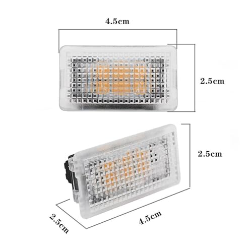 Luz LED para puerta de Tesla Model 3 S X iluminación interior color blanco 5