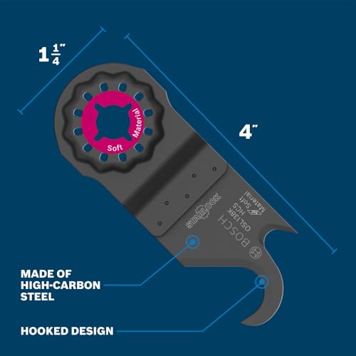 Image of Bosch OSL138K 1-1 /4 In. Starlock Oscillating Multi Tool Hook Knife Blade