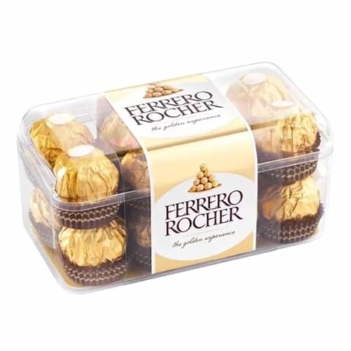Ferreros Rocher Chocolate Gift Box, 16 Pieces…