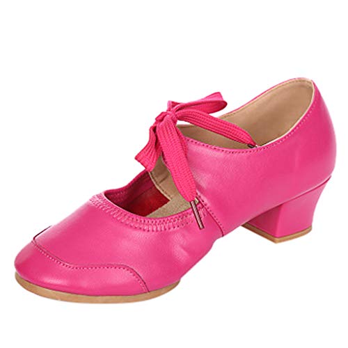 Fulidngzg Zapatos Baile Latino Mujer, Bailes De Salón...
