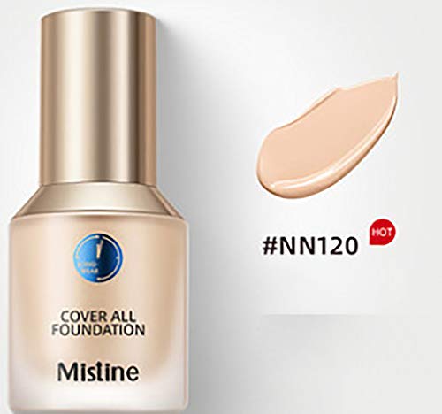 Amazon Com Thailand Mistine Cover All Foundation Bb Cream Foundation Full Coverage Foundation Oil Cover Liquid Foundation 30g Lp110 Beauty Personal Care