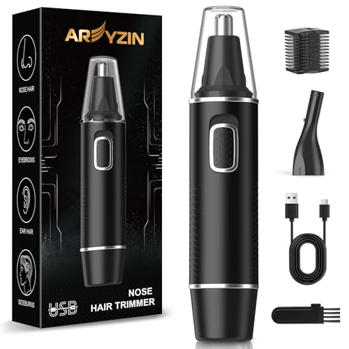 USB-C Nose Hair Trimmer for Men Painless & Precision Compact and Powerful