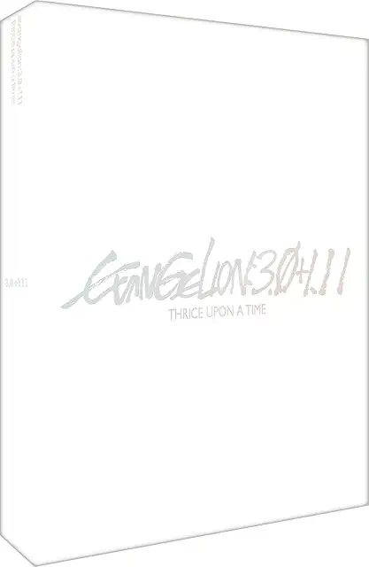 Evangelion 3.0+1.11 Thrice Upon A Time 2 DVD First Press - Figurina Evangelion