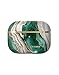 Produktbild iDeal of Sweden AirPods Pro Hüllen, AirPods Pro Schutzhülle kompatibel mitt AirPods Pro, Qi-Ladegeräten kompatibel, LED an der Frontseite Sichtbar (Golden Jade Marble)