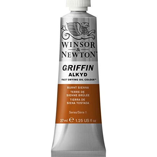 Winsor & Newton GRIFÁ 1914074 - Aceite de Griffin (37 ml, S1, Burnt Sienna)
