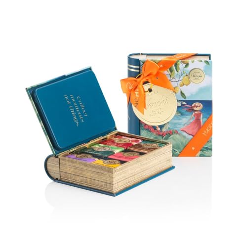 Venchi - Mini Libro Grafica Italia con Cioccolatini Granblend Assortiti, 125 g - Senza Glutine - Idea Regalo