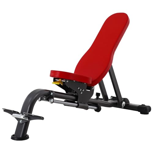 Altas Strength Adjustable Utility Bench Home Gym Smith Machine Accessory Flat Incline Military Press Decline Abdominal Light Commercial Equipment 4005