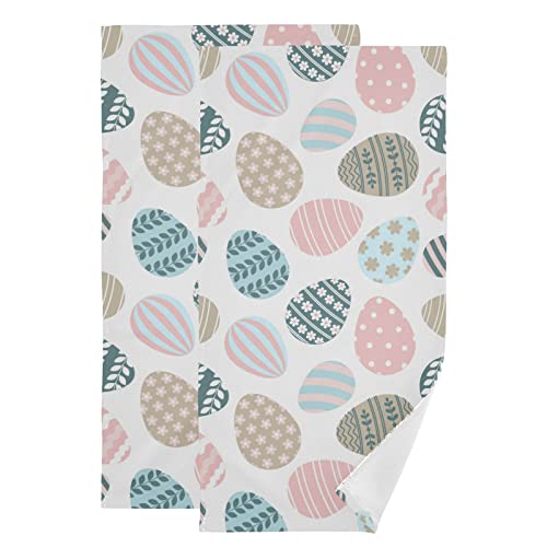 Wamika Happy Easter Eggs Hand Bath Towel Hanging Towels Set Bunny Tail Rabbits Flowers Kitchen Dish Towel Highly Absorbent 2pcs Wamika Happy Easter Eggs Hand Bath Towel Hanging Towels Set Bunny Tail Rabbits Flowers Kitchen Dish Towel Highly Absorbent 2pcs
