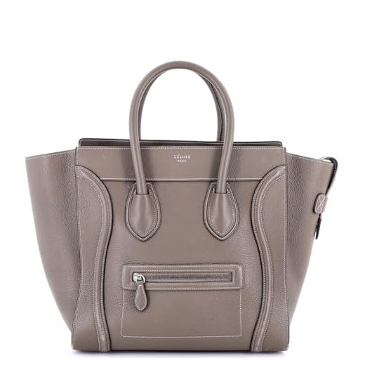 Celine Mini Luggage Bag in Gray