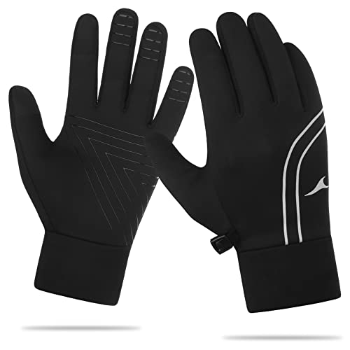 Achiou Winter Running Gloves For Men Women,Lightweight Touchscreen Gloves cover