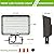 ununono Dusk to Dawn Outdoor 100W LED Flood Light, 14000LM 1000W Equivalent, 100-277V 5000K Daylight, ETL Commercial LED Flood Light Fixture, Outdoor Security Lighting for Landscape,Parking Lot