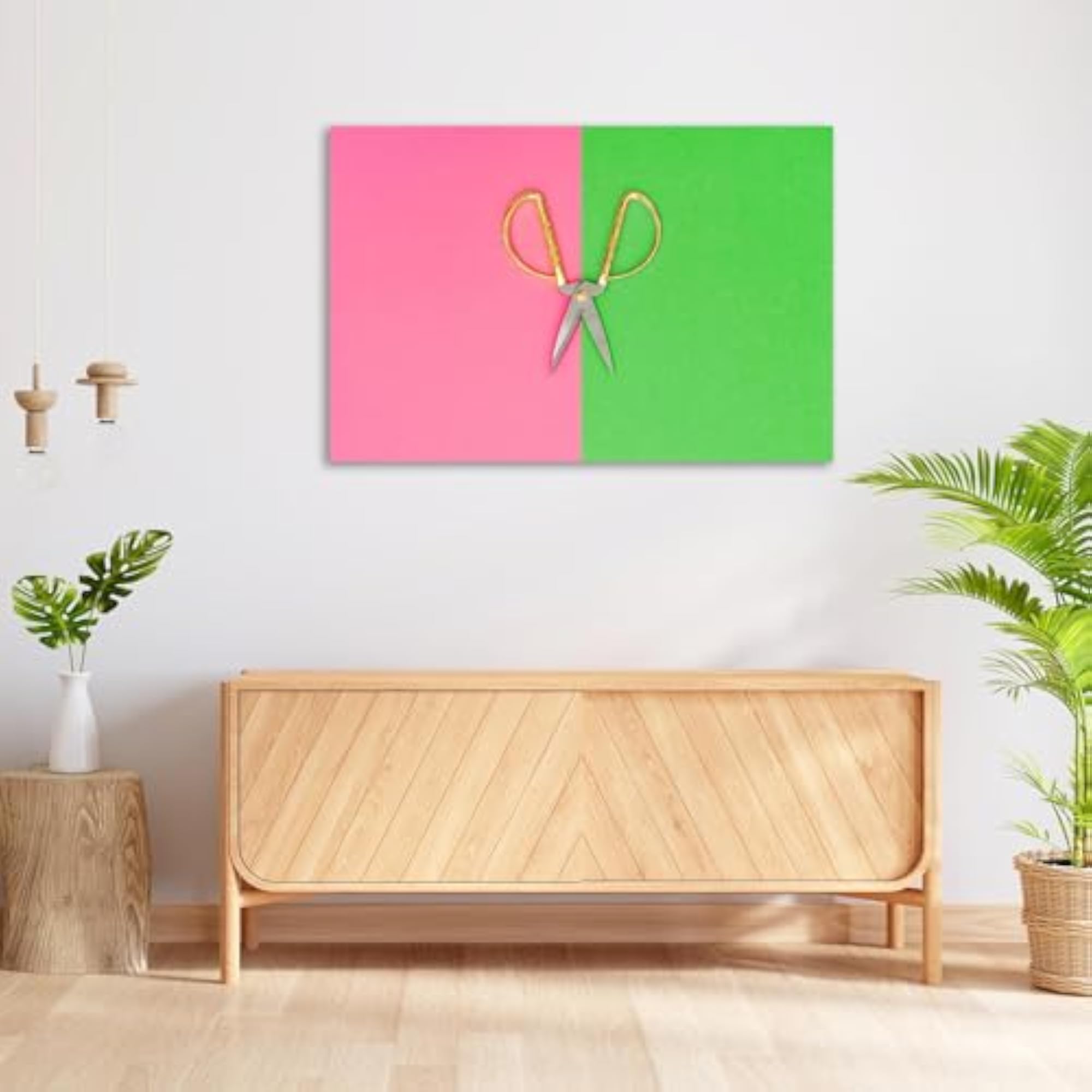 Vintage Scissors D2 Peel & Stick Vinyl Wall Sticker