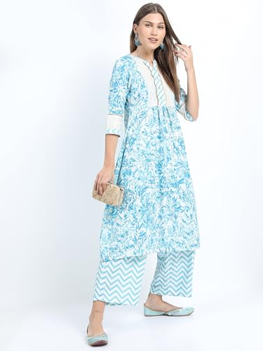 Image of Vishudh Women's Ethnic Set | Regular Fit | Fashion Outfit | with Comfortable Wear