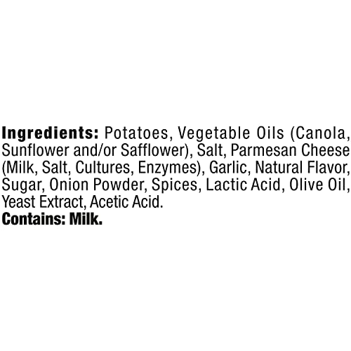 Image of Kettle Brand Potato Chips, Parmesan Garlic Kettle Chips, 7.5 Oz (Pack of 12)