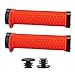 ZHENZQ Comfortable Nonslip Bicycles Handlebar Grips Rubber Cycling Handlebar Sleeve Bilateral Locks Bikes Handlebar Grips