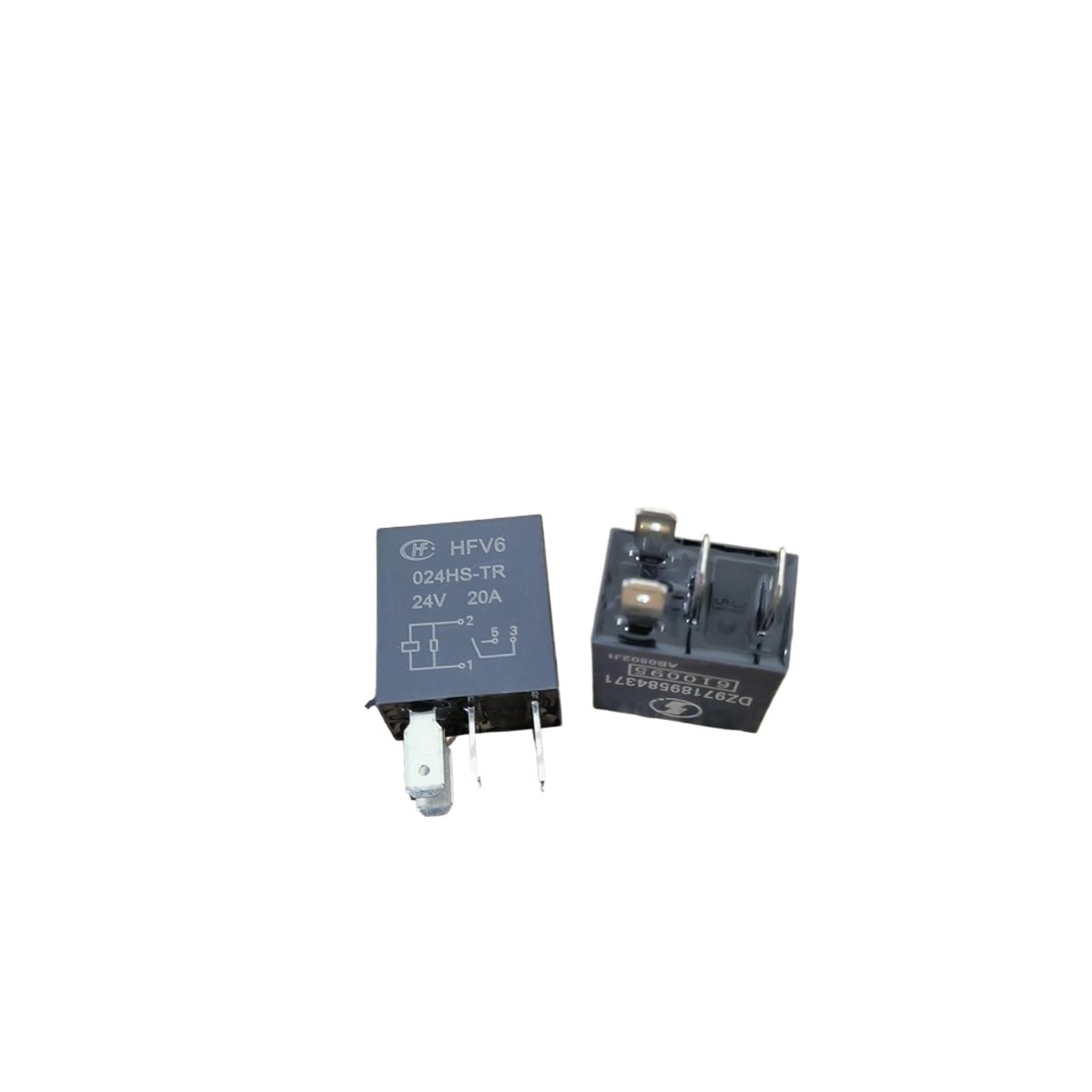 24V Relais HFV7-024-HSTM-R/D – 5 Stück DC24V Allgemeinrelais Für Schaltungen