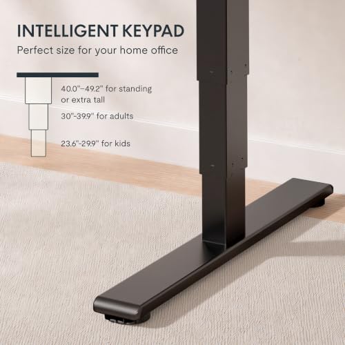 Image of FLEXISPOT E6 Solid Wood Dual Motor 3-Stage Electric Standing Desk, 55 x 28