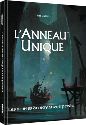 ASMODEE – El Anillo único JDR: Las ruinas del Reino Perdido – Juego de Mesa de Roles para Adultos y niños a Partir de 14 años – Libro de Juego – 1 a 6 Jugadores – 45 min – Versión Francesa – Edge