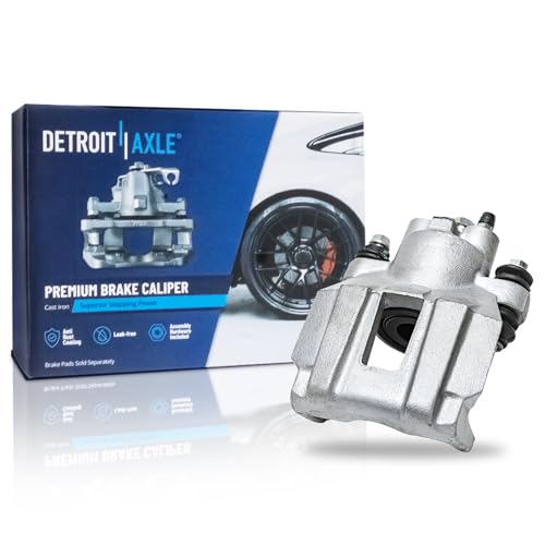 Image of Detroit Axle - Rear Left Brake Caliper for 2004-2008 Chrysler Pacifica | 2005 2006 2007 Disc Brake Caliper Assembly Replacement