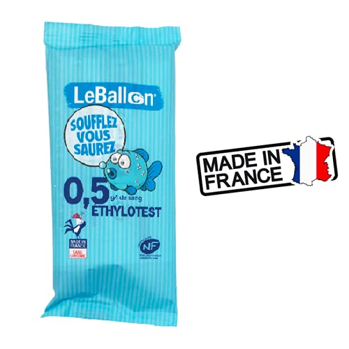 Ethylotest - Soufflez vous saurez (Norme NF) - Lot...