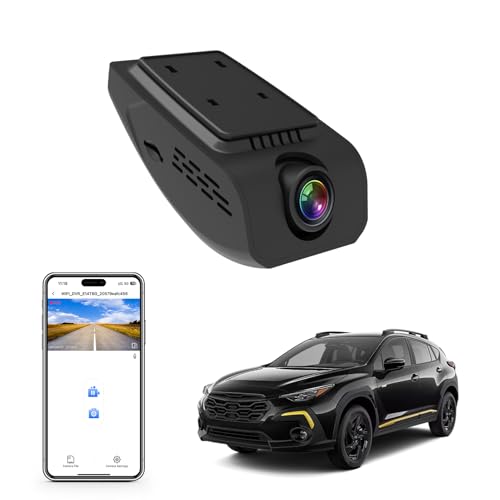 Mangoal 4K Dash Cam Custom fit for Subaru Crosstrek 2024...
