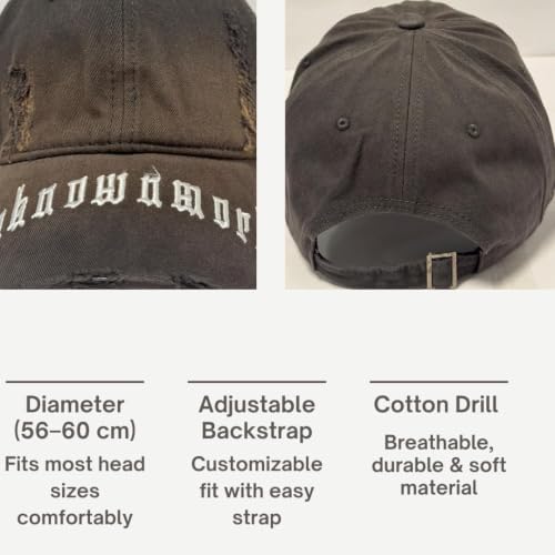 Image of DRUNKEN Cap for Men Women Topi Unisex Head Branded Boy's Girl's Caps Adjustable Strap Summer Sports Cricket Gym Dance Cotton Free Size Free Size Cotton Hat Summer Look Snapback