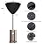 Round Stand Up Heater Top Covers, Heavy-duty and Weather-resistant Oxford Fabric, Waterproof, Dust-proof, Snow-proof, with Zipper and Storage Bag (Only Top Cover)