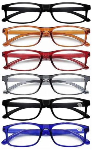 Voitead Reading Glasses Anti Eyestrain Computer for Women and Men Readers, Reading Glasses Blue Light Blocking 4.0